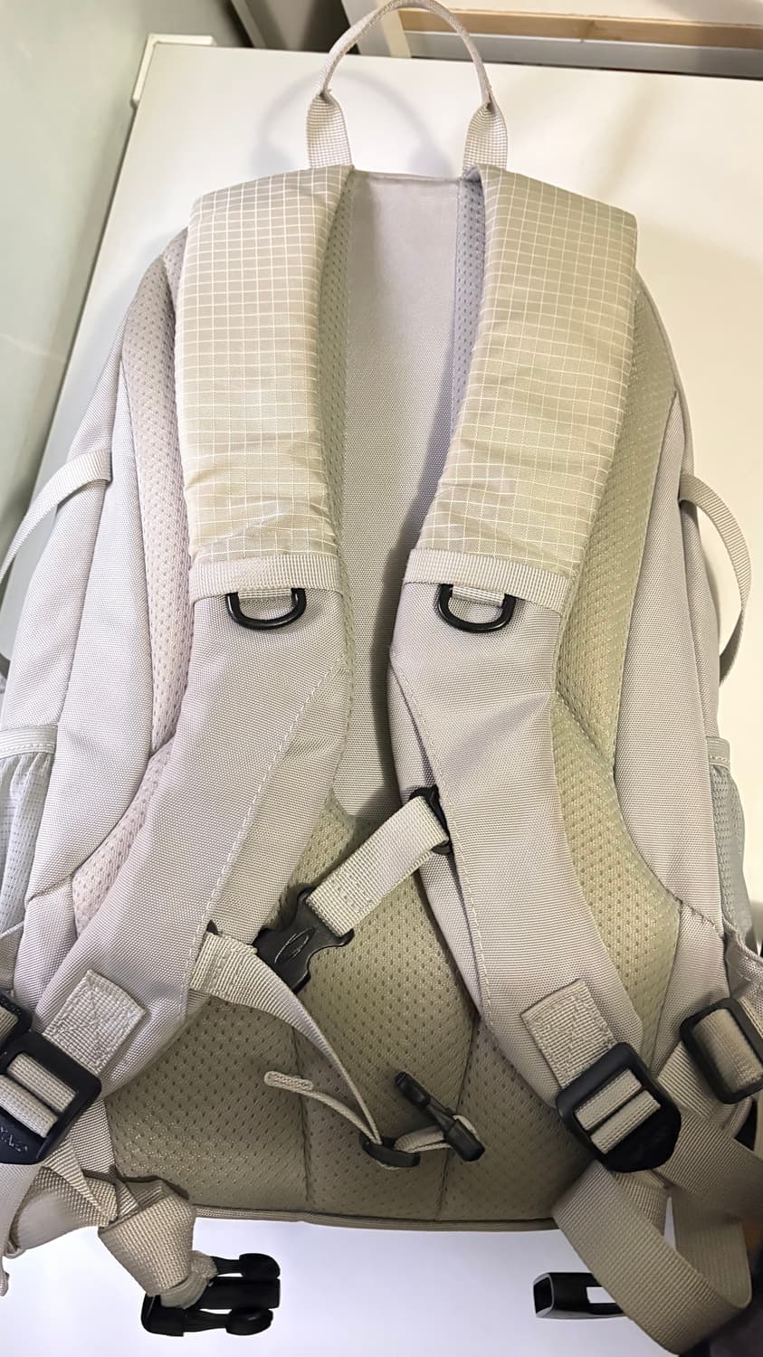 NO11388 나일론 데일리 백팩 (라이트그레이) / 고프코어 상품이미지2