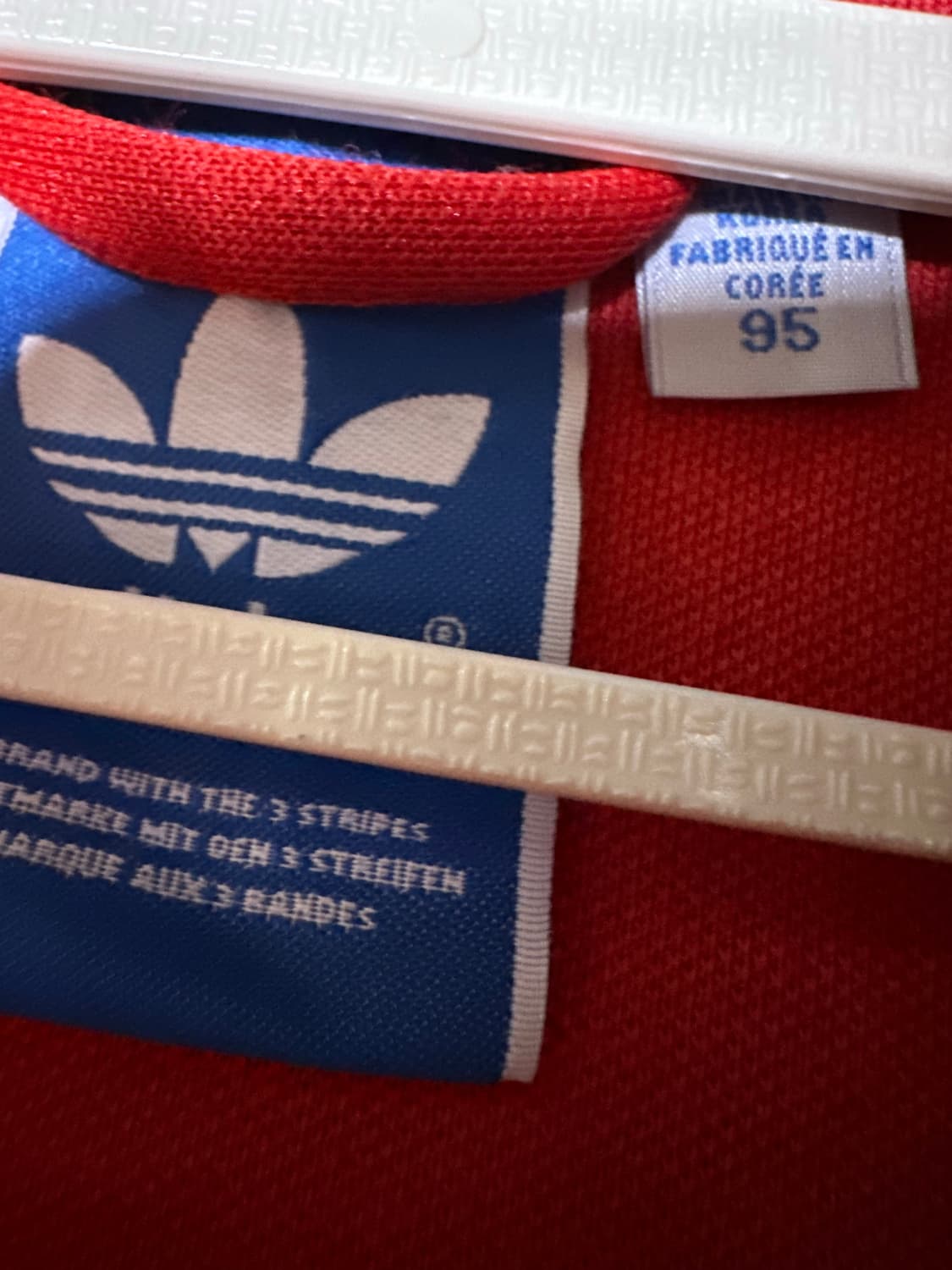 아디다스져지 아디다스 유로파 레드 아디다스 불꽃져지 아디다스집업 트랙탑 상품이미지4