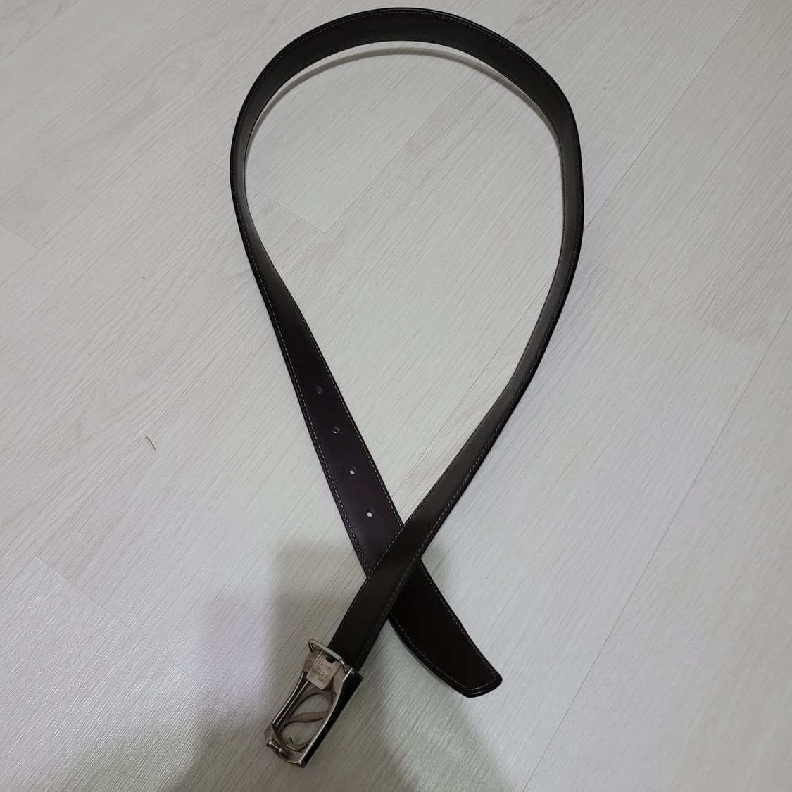 정품 듀퐁 로고 남성 벨트 상품이미지8