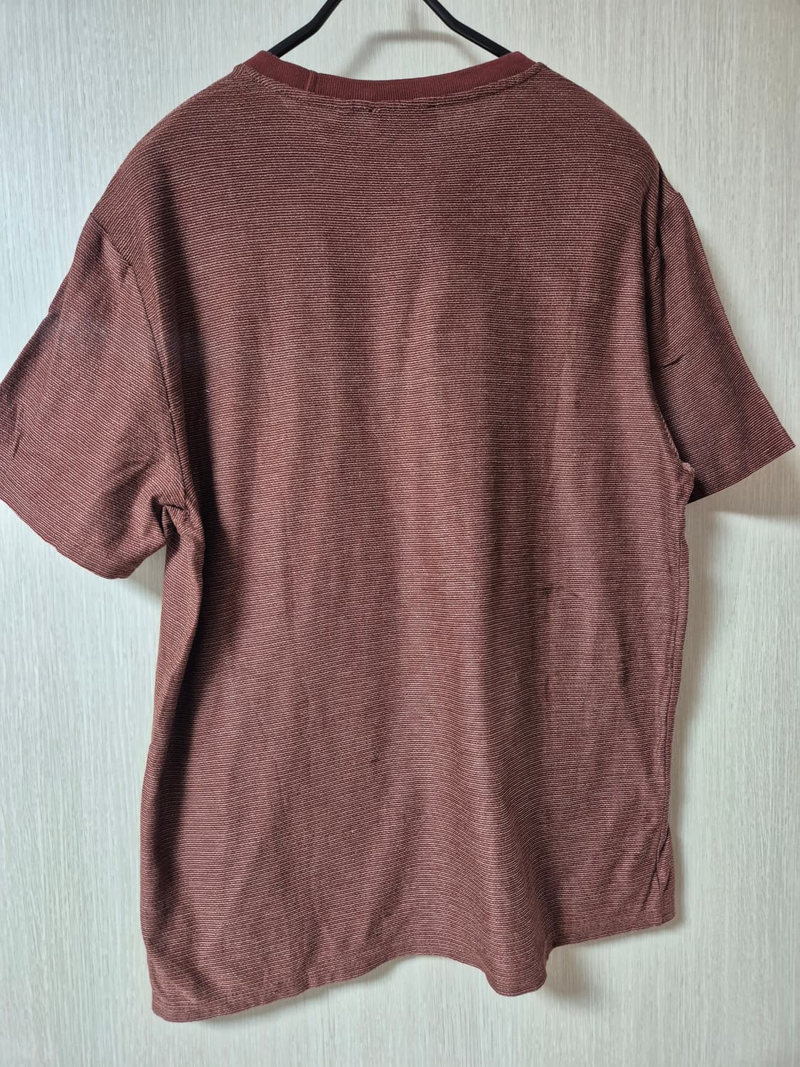 (정품) 띠어리 티셔츠 라운드반팔 코튼니트 M 남성 상품이미지3