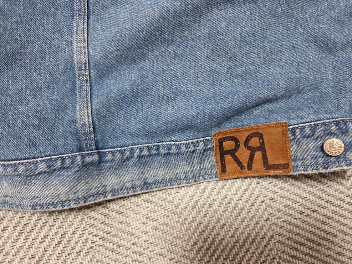 RRL 90s 3성 덩가리 데님자켓(XL) 상품이미지4