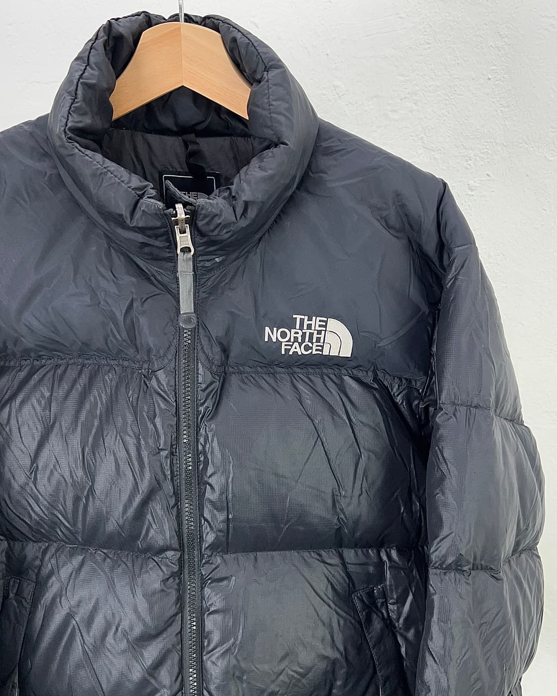 노스페이스 블랙 1996 에코 히든 후디 눕시 패딩 자켓 상품이미지3