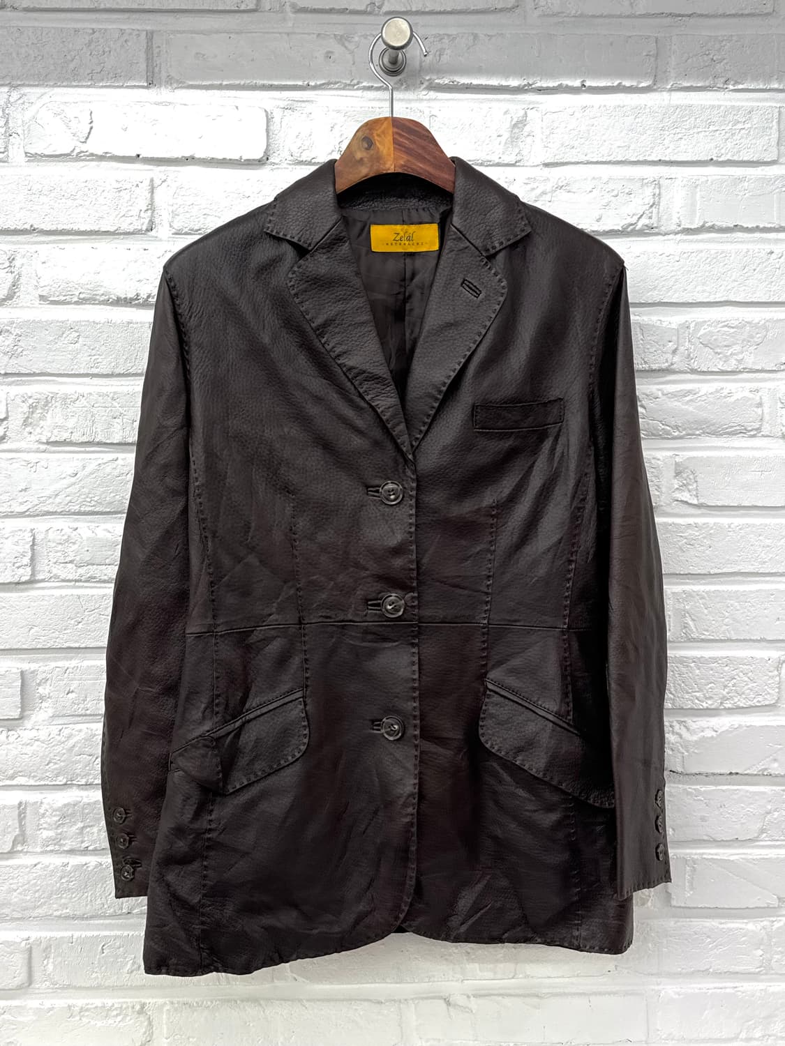 모토마치 제라르 브라운 양가죽 자켓 상품이미지3