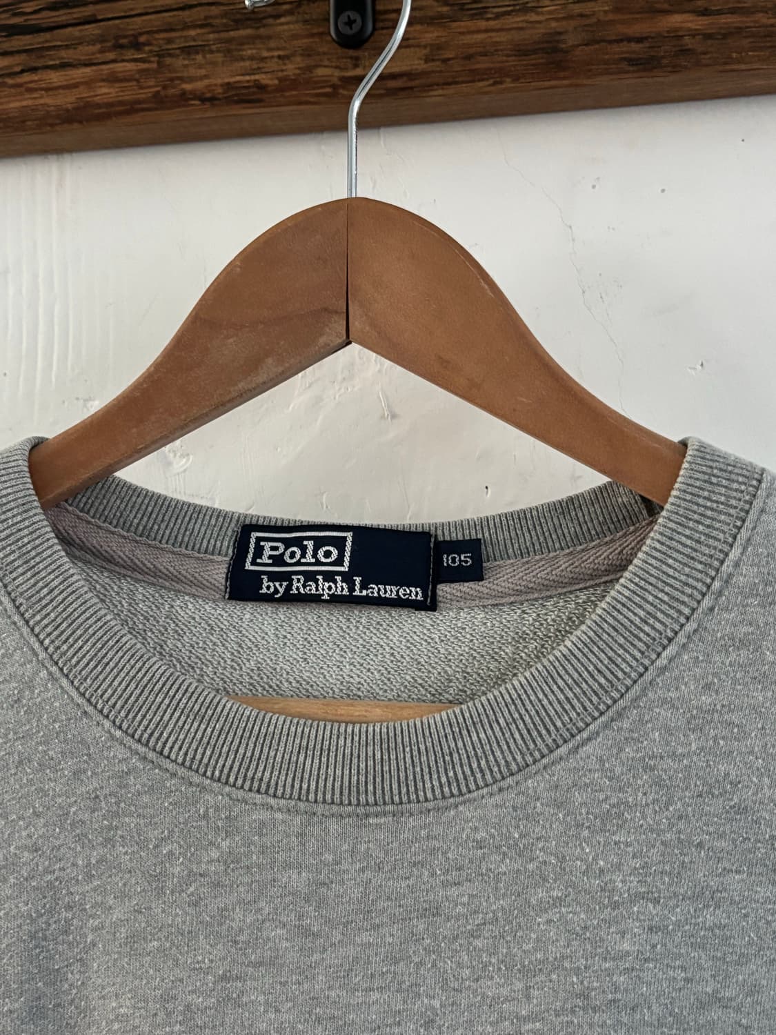 Polo 폴로 랄프로렌 그레이 맨투맨 상품이미지4
