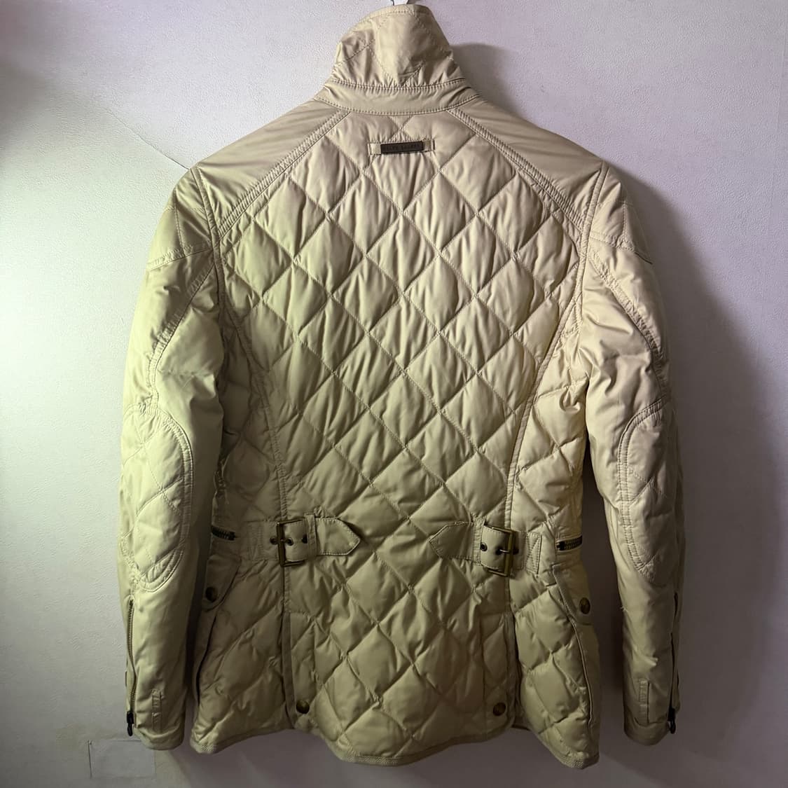 랄프로렌 여성 퀄팅 점퍼 베이지 M (여성 55정도) 상품이미지8