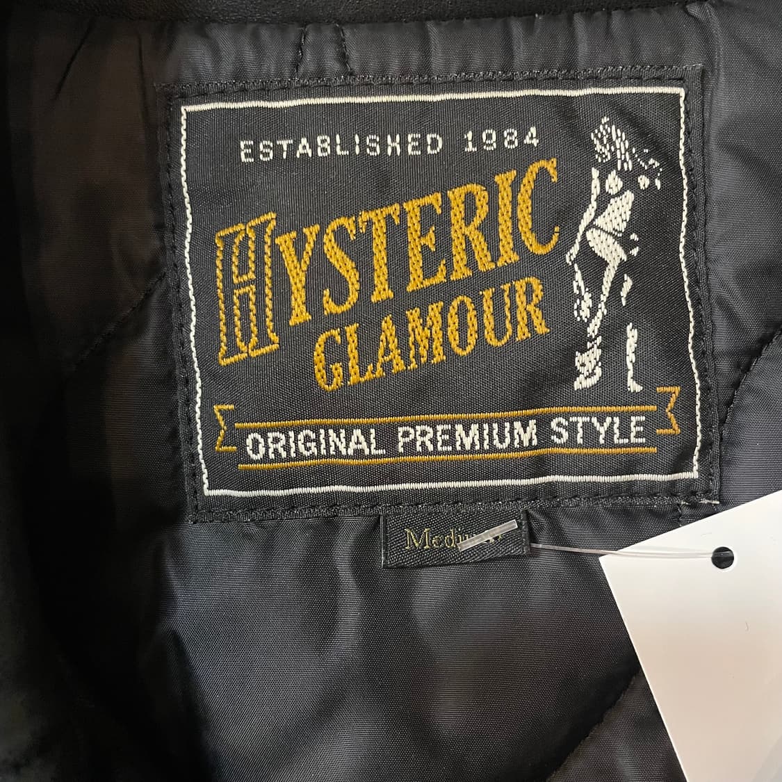 히스테릭글래머 플리스 라이더자켓 상품이미지3