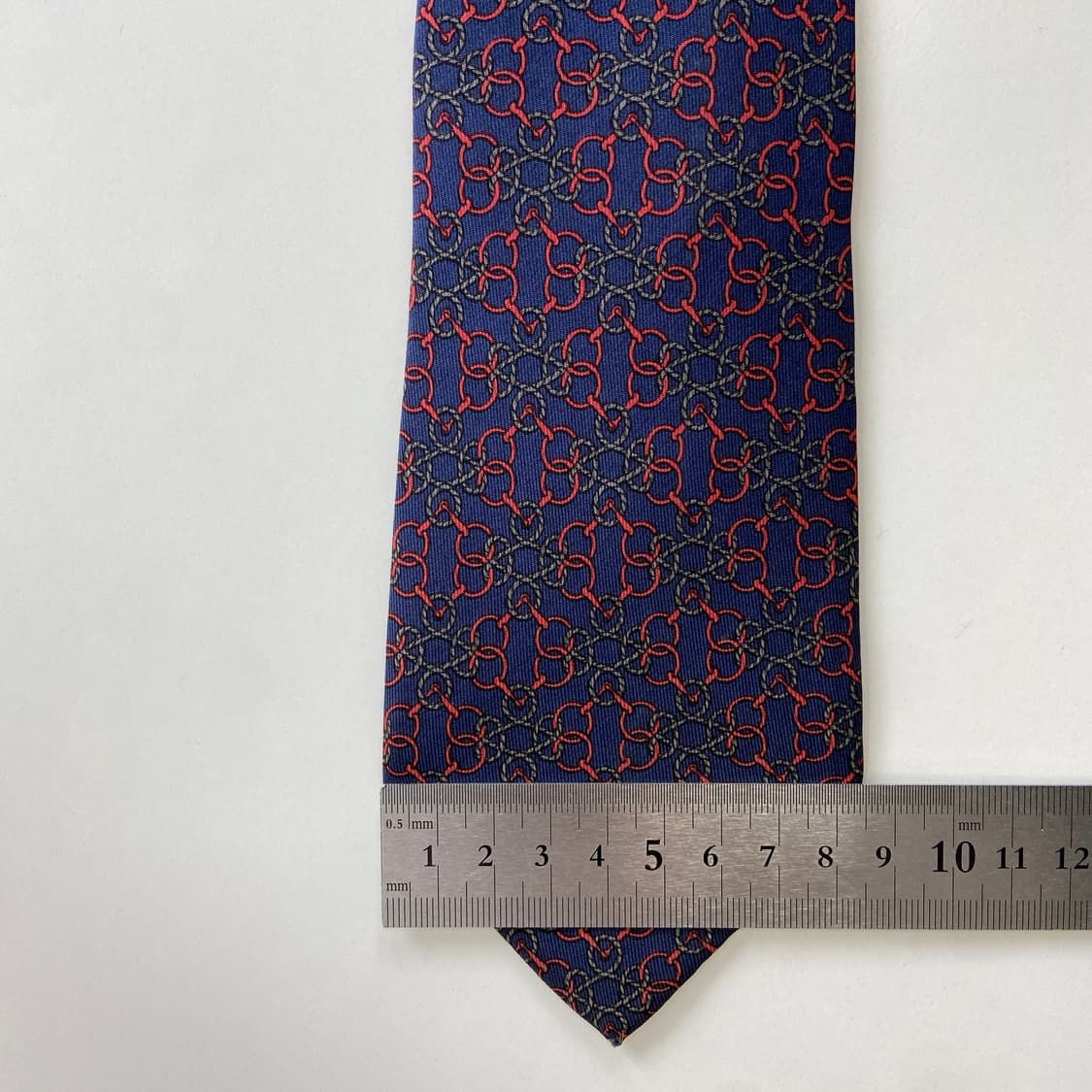 에르메스 명품 정품넥타이(HERMES) 8.3cm 상품이미지8