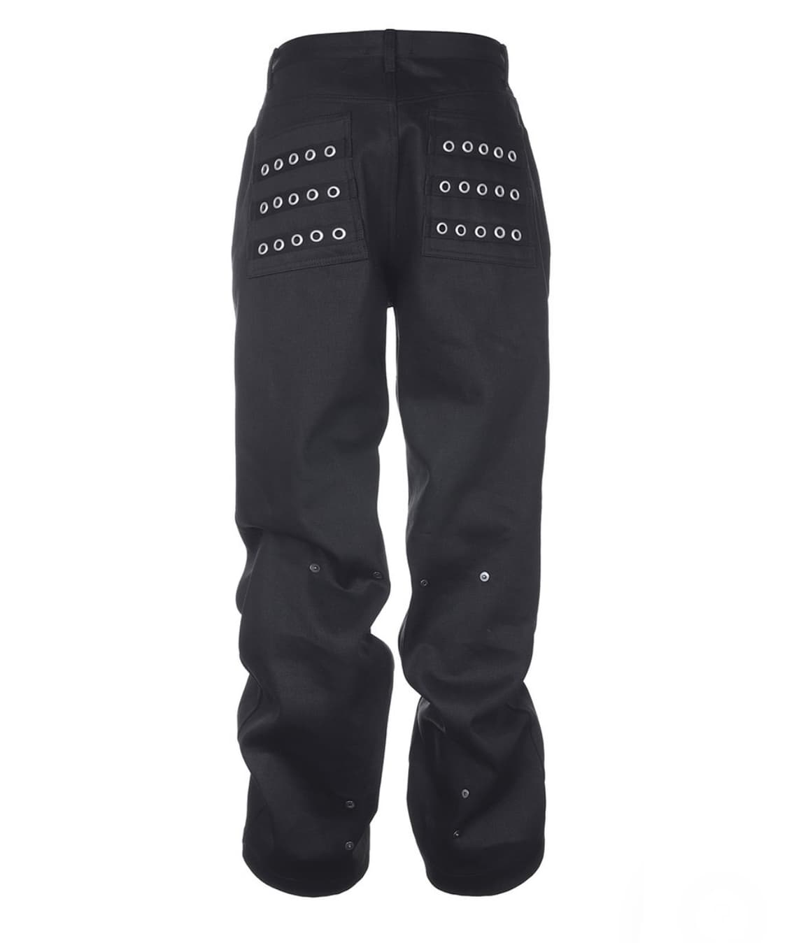 [새상품] 비엑세스 Eyelet Button Black Jeans 0 상품이미지1