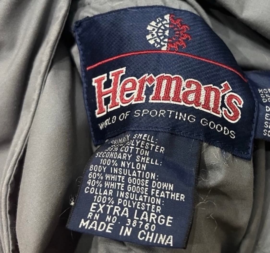 hermans 리버시블 다운베스트 xl 상품이미지4