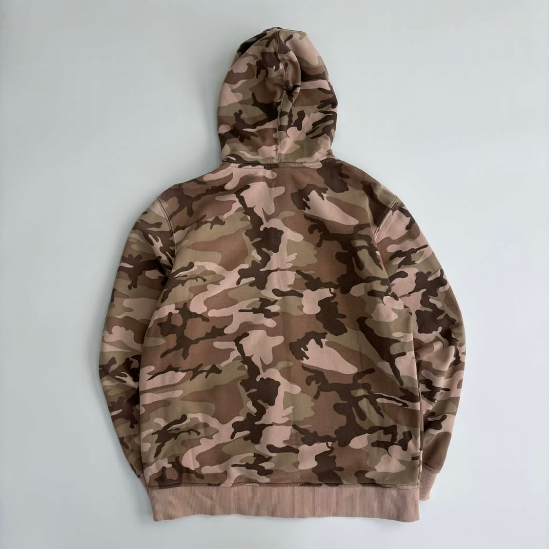 뉴에라 카모플라쥬 스웻 후드집업 희귀져지(L) 상품이미지3