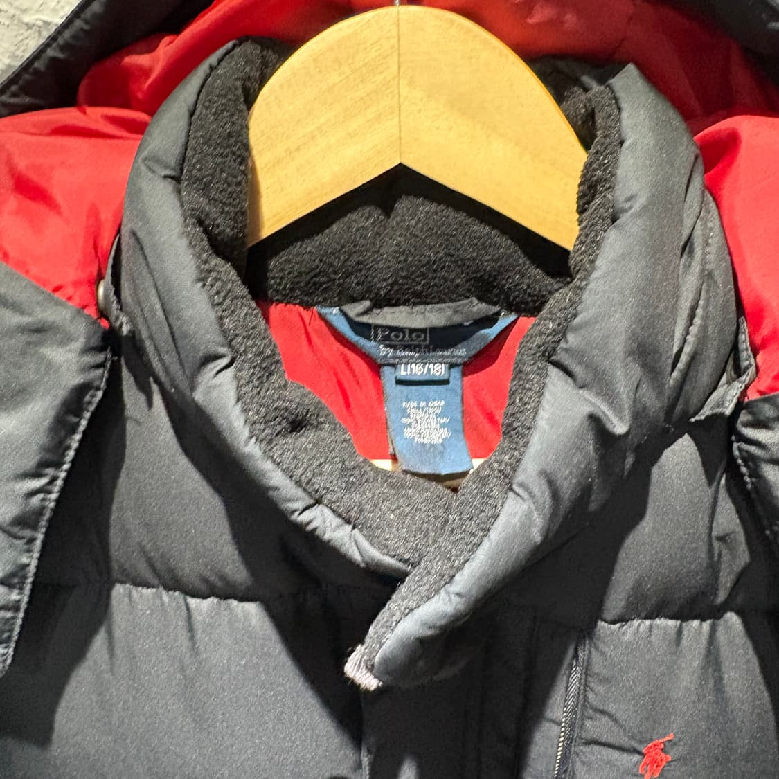 폴로 래드포니 빈티지 후드패딩 상품이미지5