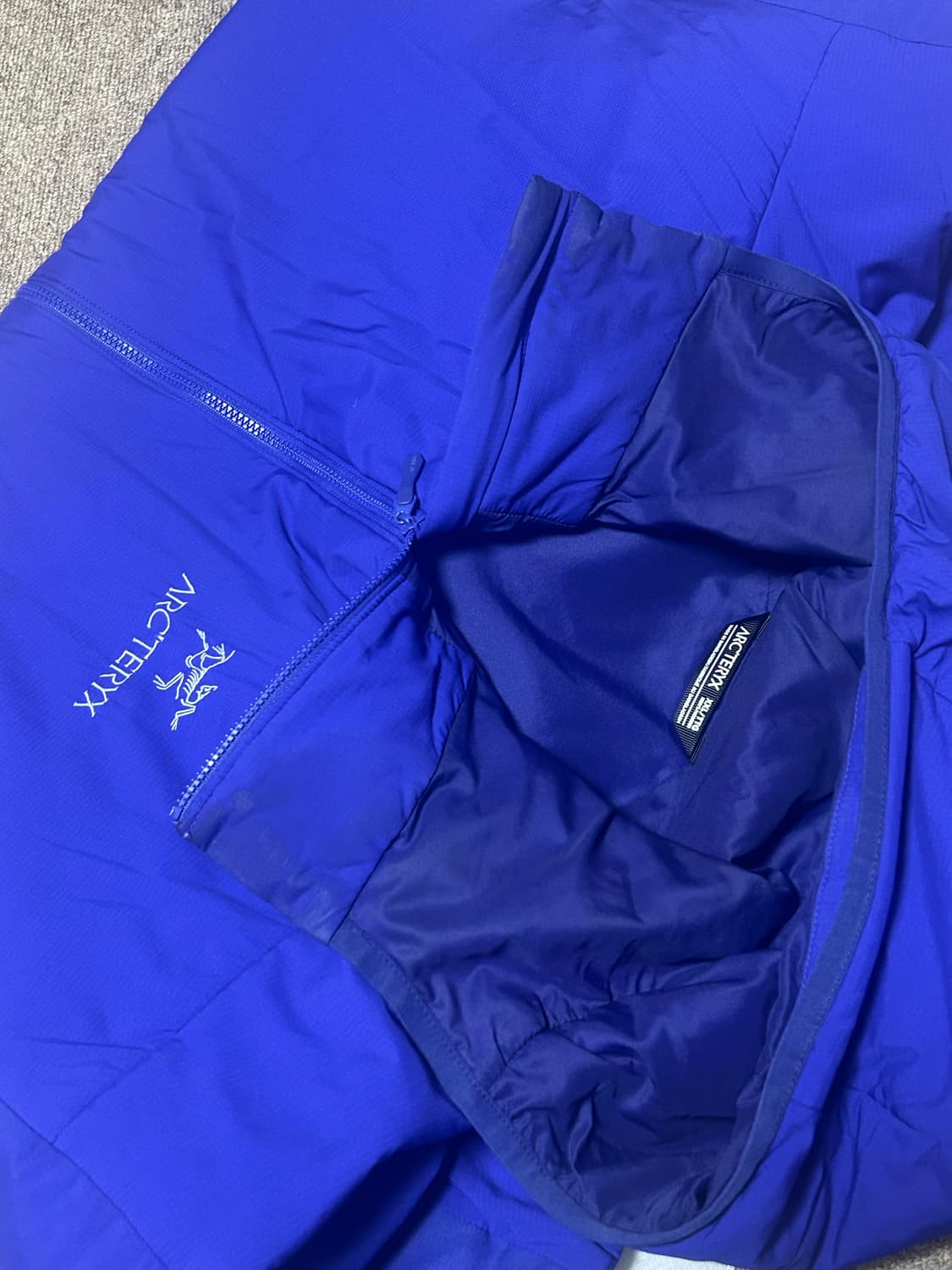 아크테릭스 아톰 후디 스퀴드 잉크 XXL 상품이미지6