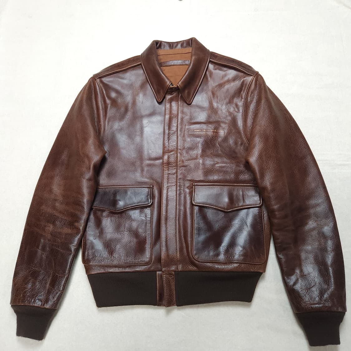 [95] 빈티지맛 말가죽 크롭핏 자겟 상품이미지1