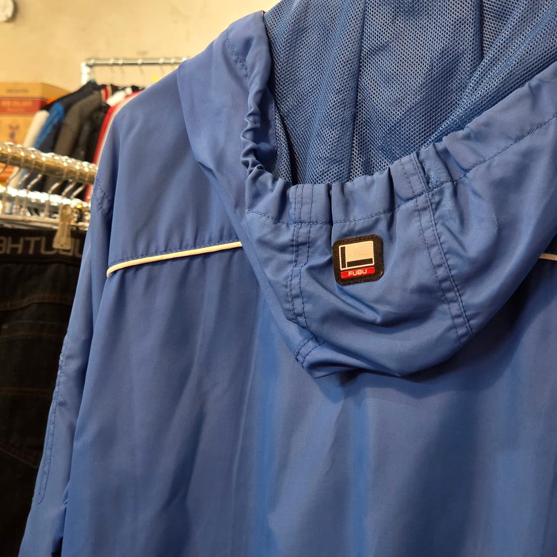 후부 블루 레이싱 바람막이 자켓 상품이미지7