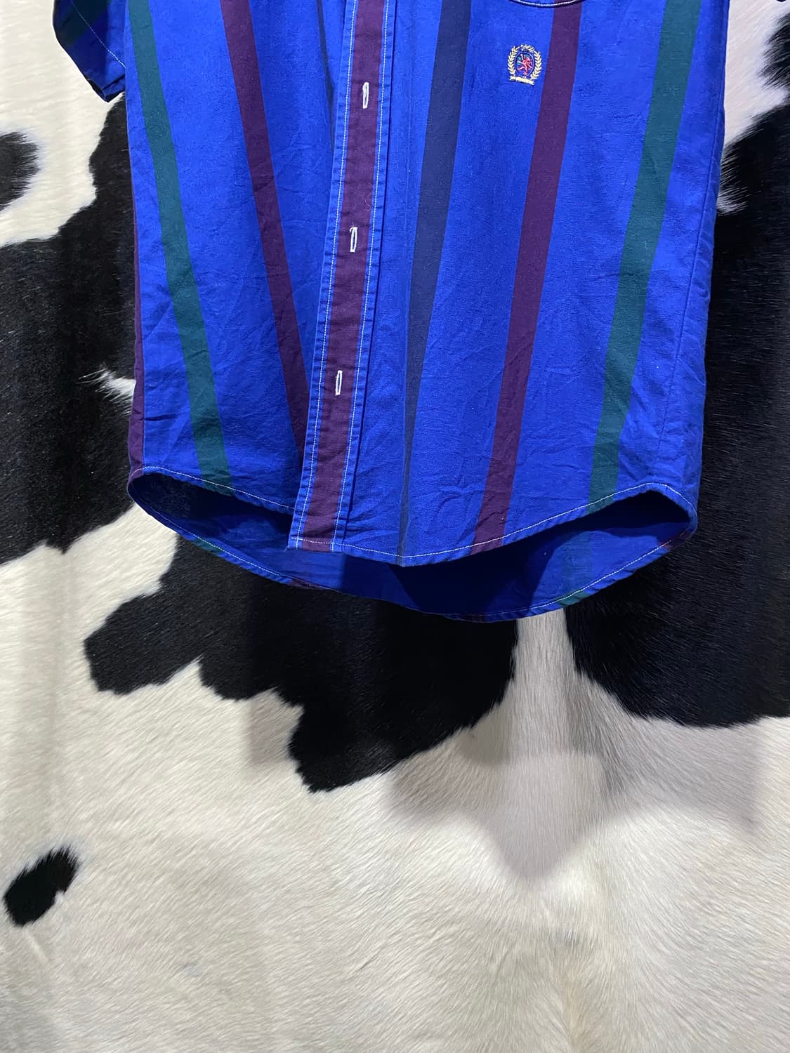 Tommy hilfiger 멀리컬러 스트라이프 프레피 하프 셔츠 상품이미지6