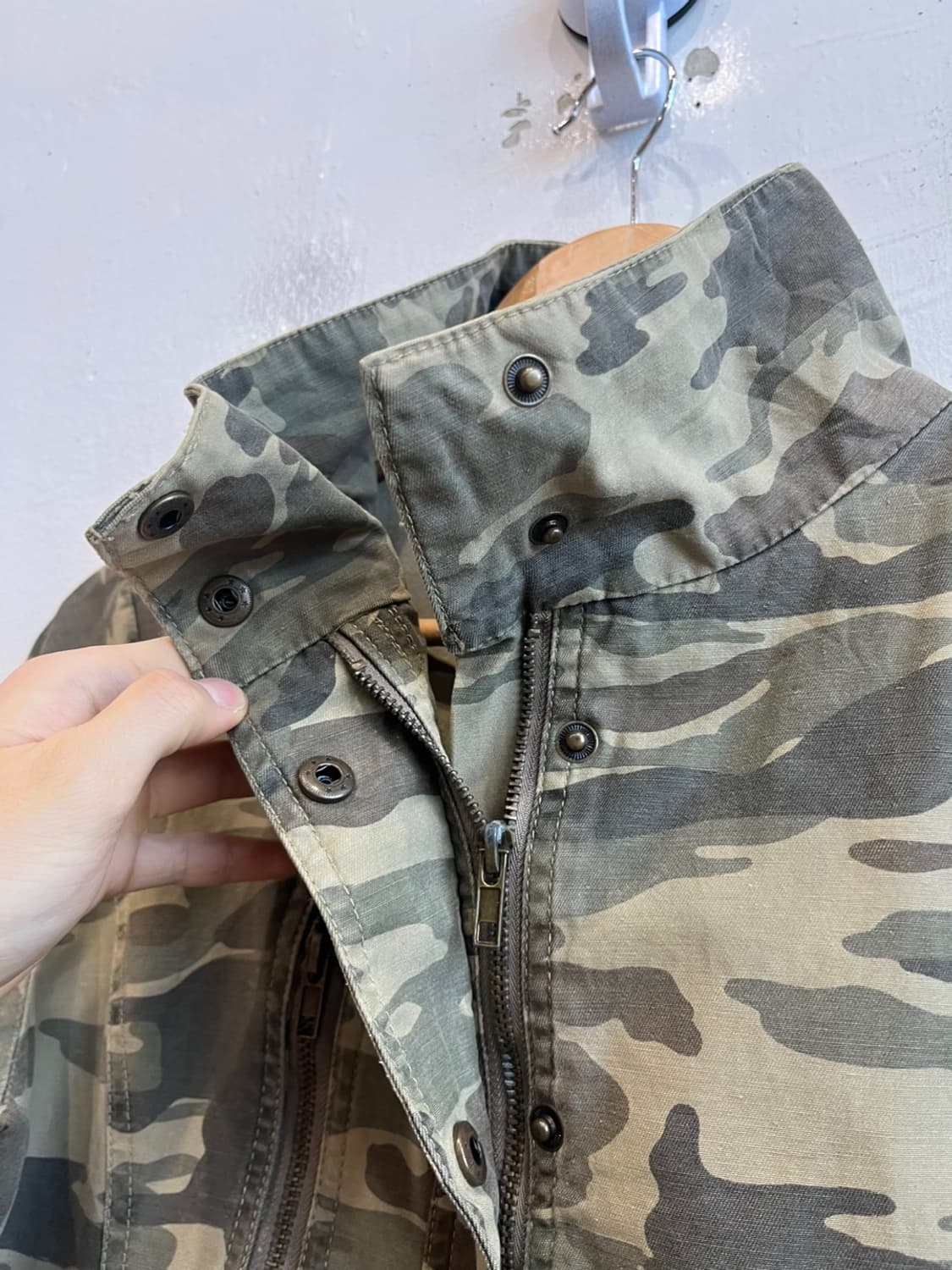 Reing Jeans JPN 카모플라쥬 자켓 우먼즈 상품이미지7