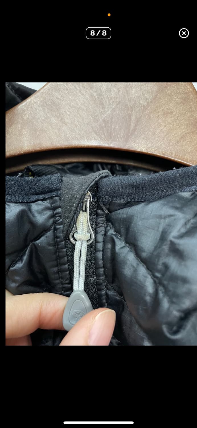 마운틴 하드웨어 블랙 경량 다운 패딩 A2765 상품이미지8