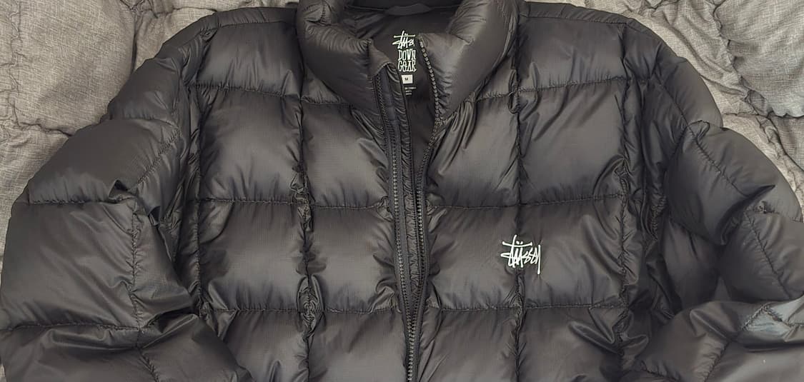 스투시 미드웨이트 퍼퍼 블랙 M 상품이미지2