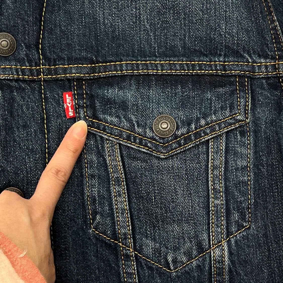 리바이스 세르파 데님 자켓 r2544 상품이미지5