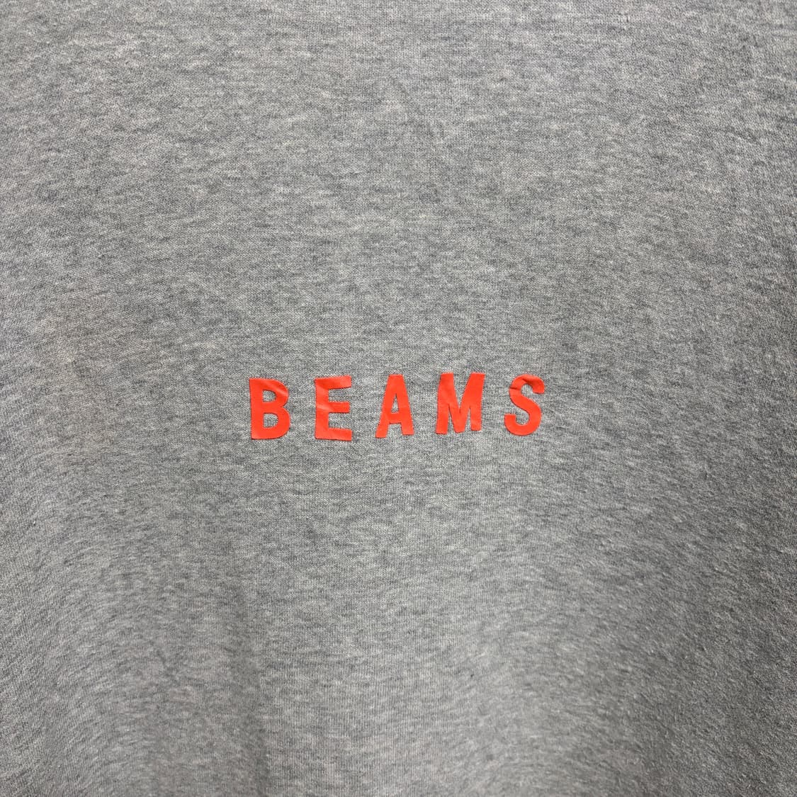 빔즈 JAPAN MADE 로고 프린트 맨투맨 스웻셔츠 / 그레이, XL 상품이미지5