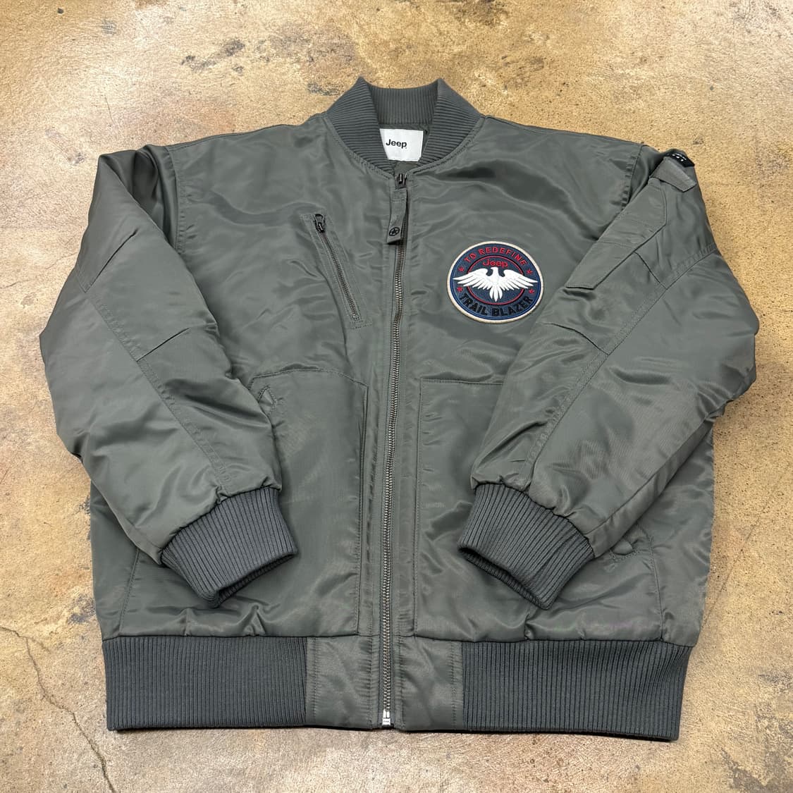 [정품/S] Jeep 트레일 블레이저 봄버 자켓 b19 상품이미지2