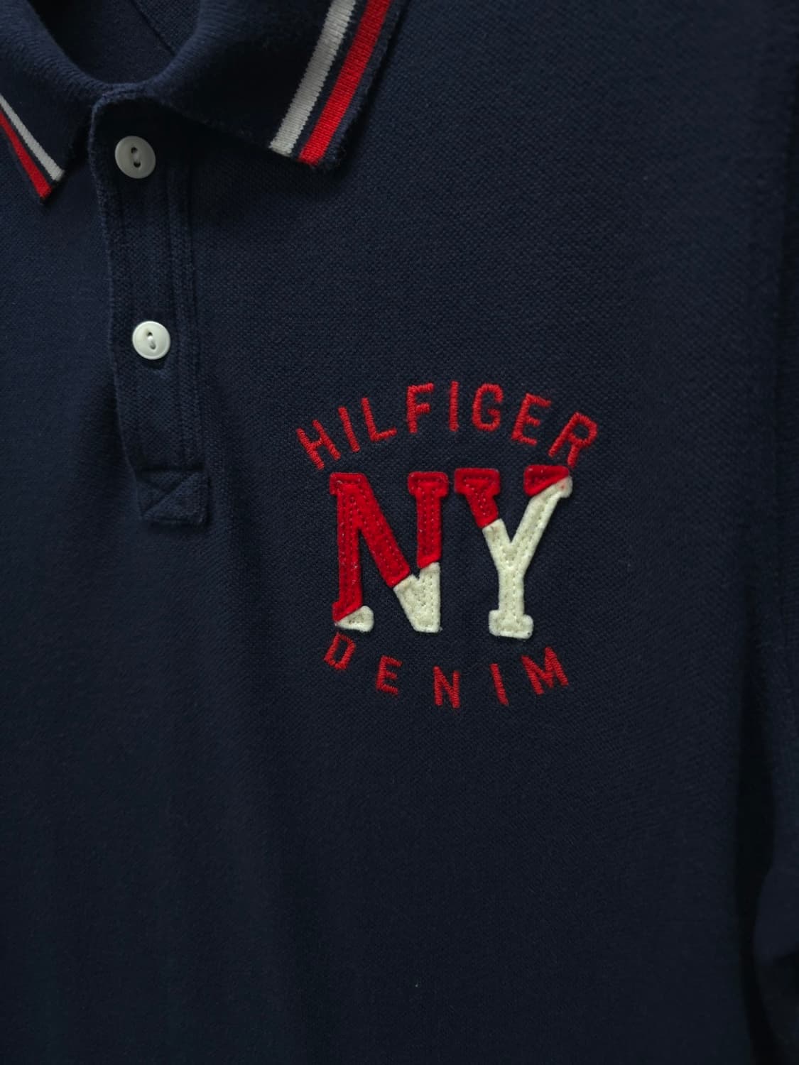 타미힐피거 NY패치 PK카라 반팔 (95~100) 상품이미지3