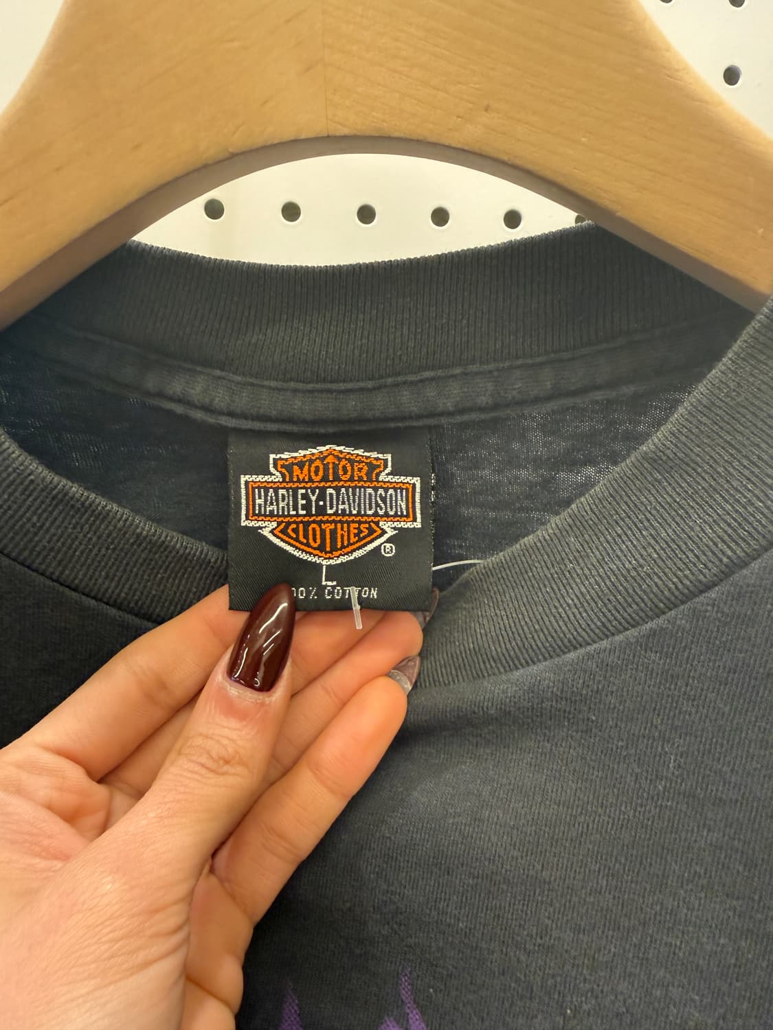 할리데이비슨 빅로고 파이어 롱슬리브 U1172 상품이미지5