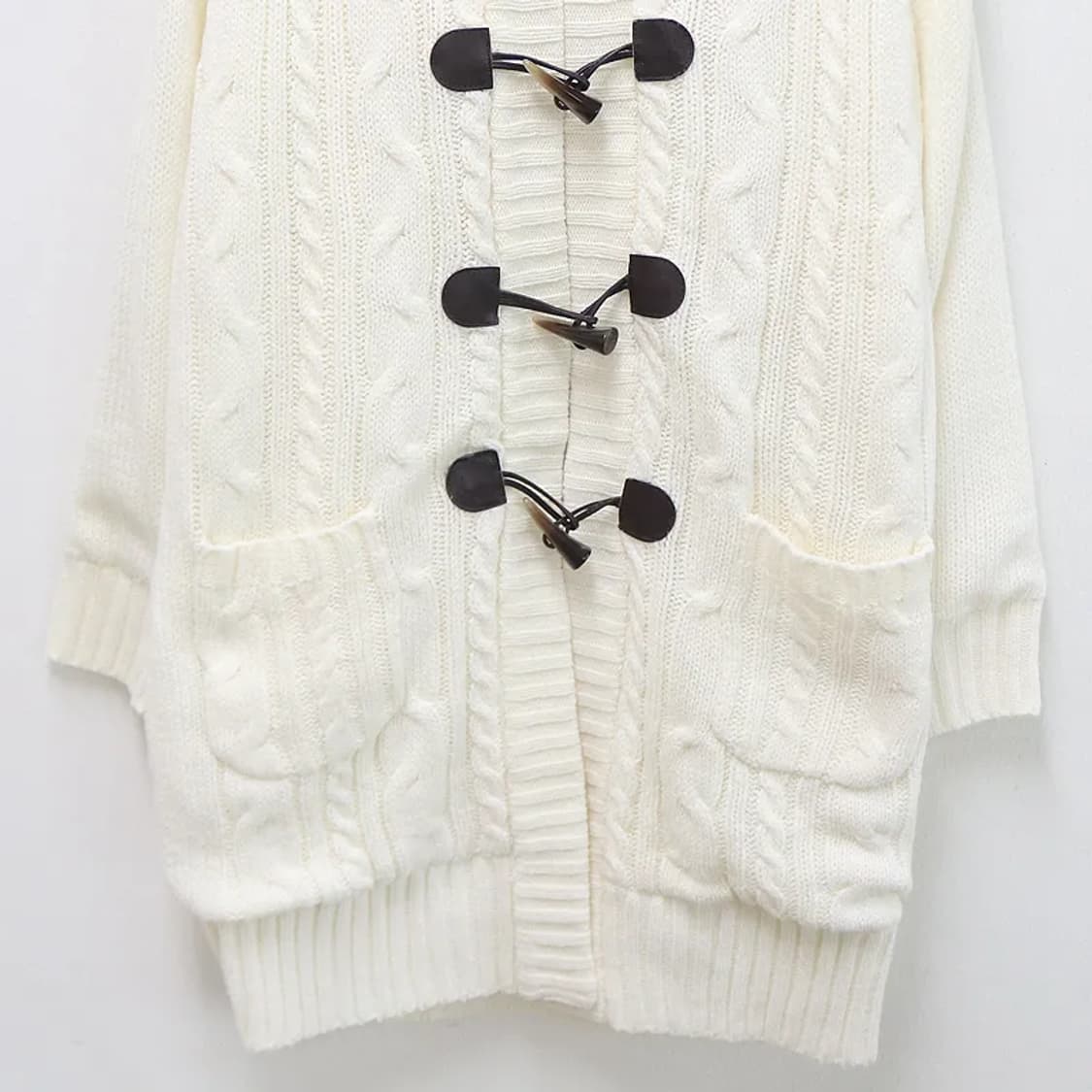 C.O.L.Z.A 뽀글이 니트 떡볶이 가디건 63300 상품이미지4