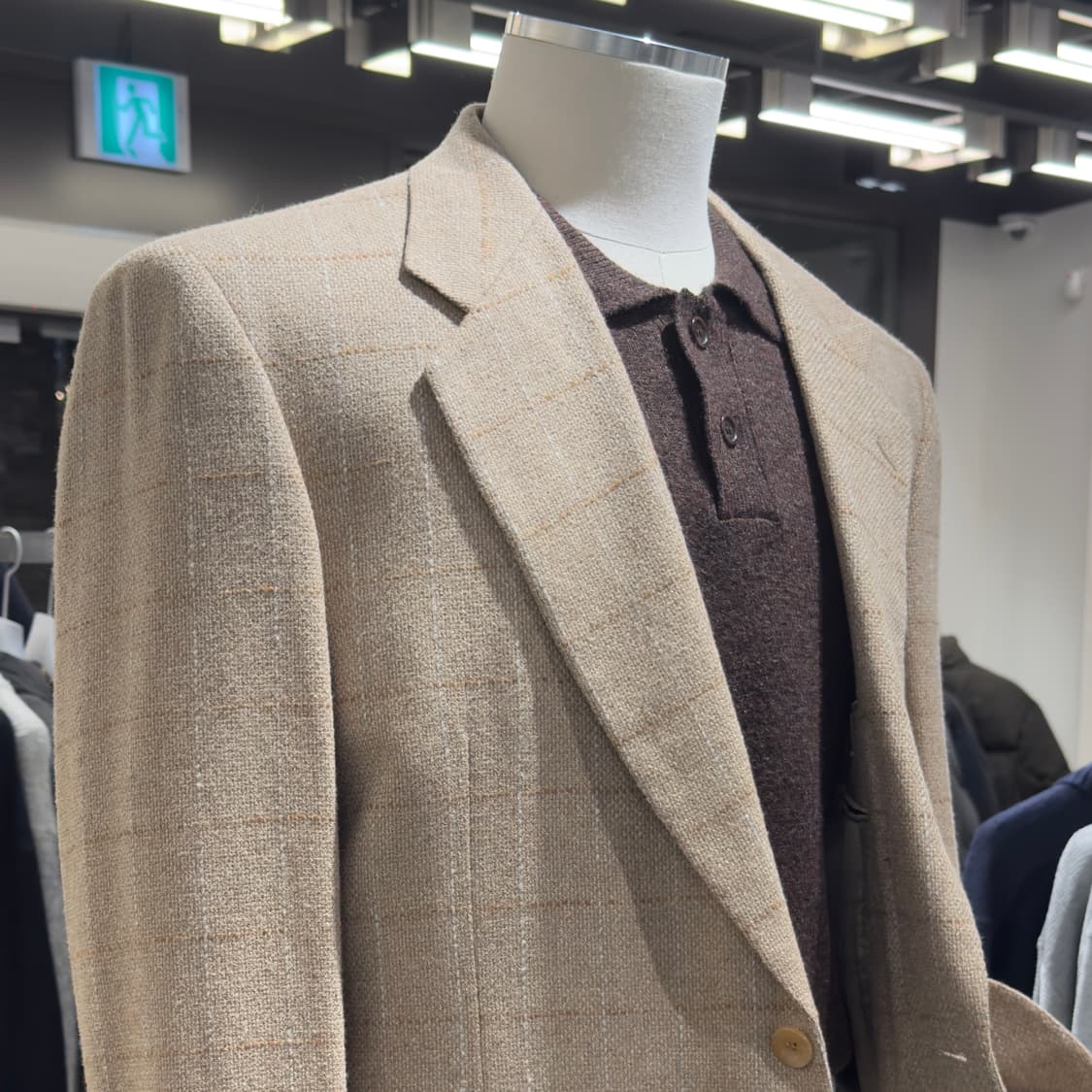 일본 테일러드 Mila Schon X Lonner 트위드 자켓 상품이미지4