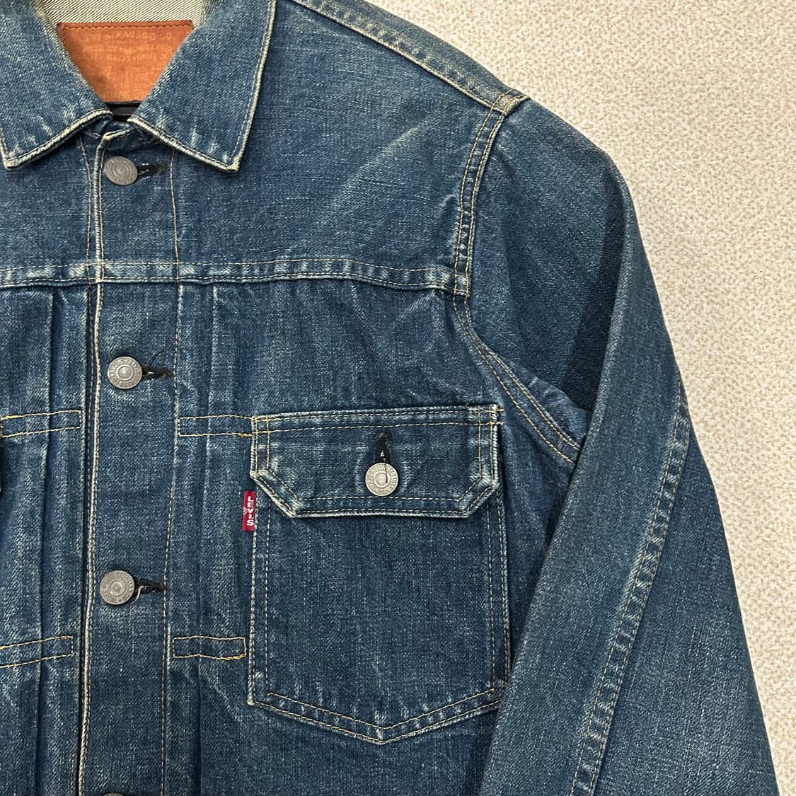  (36)리바이스 2세대 90s 빅E TYPE 2 트러커 데님 자켓 상품이미지3