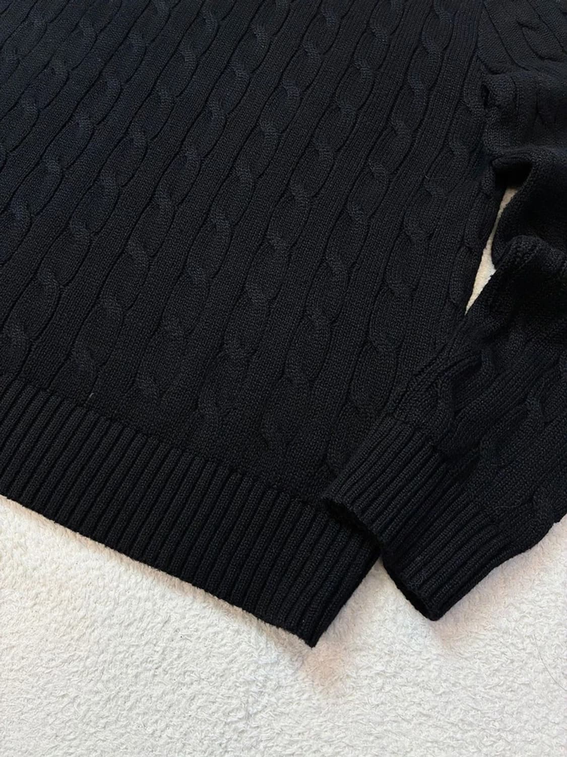 폴로 랄프로렌 큐알 신형 꽈배기 코튼 니트 PN5837 상품이미지4