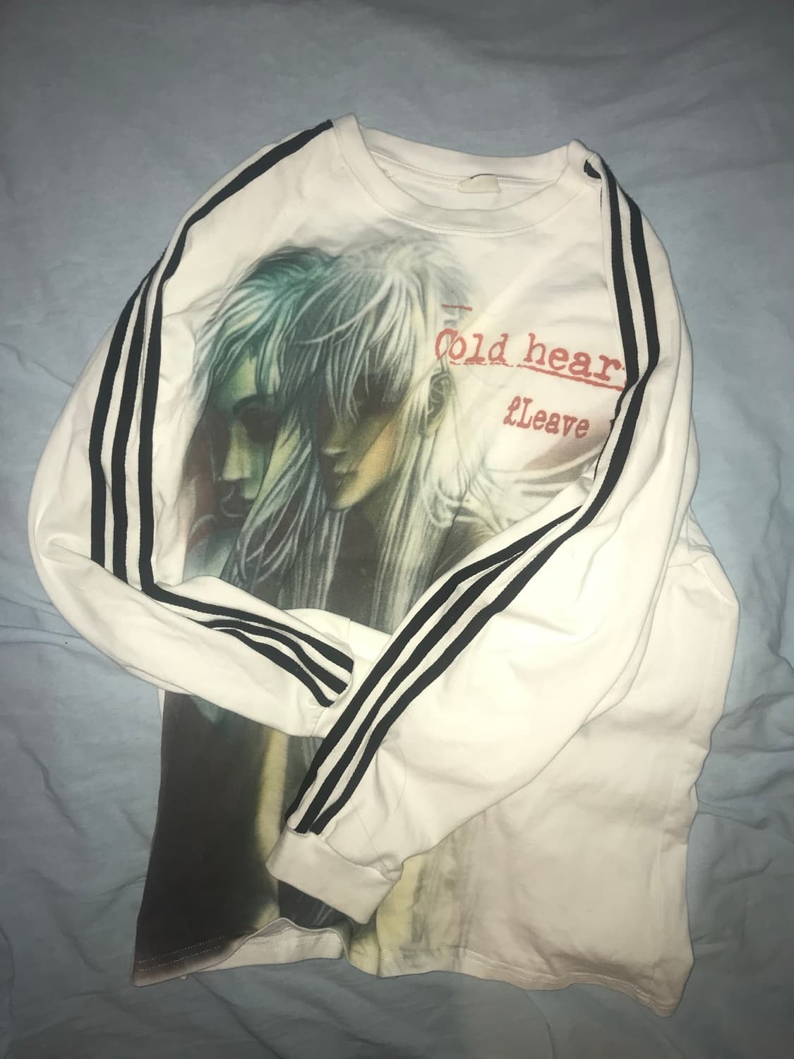 중브 프린팅 롱슬리브 드림코어 서브컬쳐 빈티지 긴팔 상품이미지2