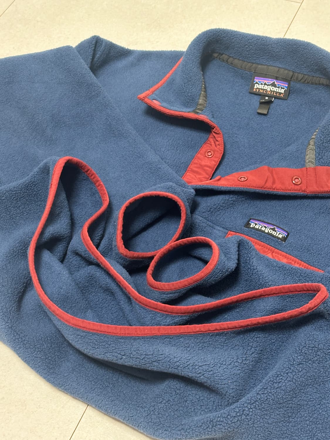 파타고니아 신칠라 네이비 레드 상품이미지7
