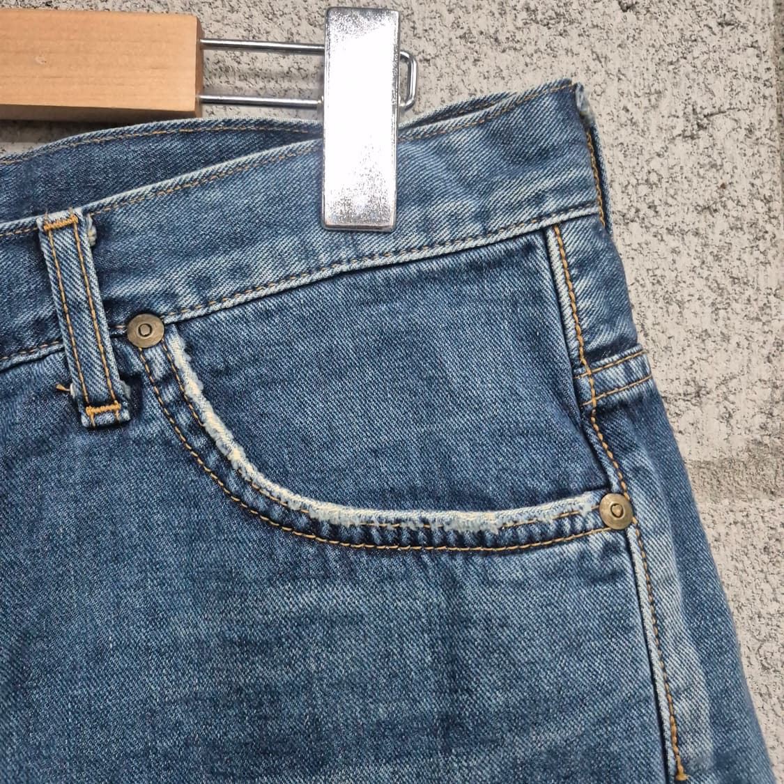 Lee 일본산 빈티지 데님반바지 상품이미지3