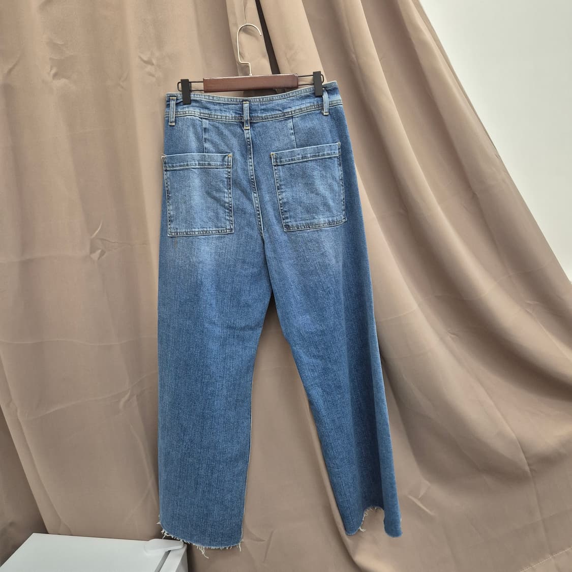 자라 와이드 데님 팬츠 42 상품이미지4