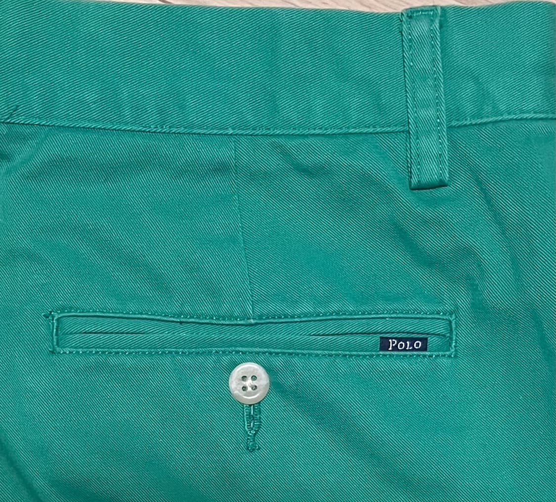 폴로 랄프로렌 면바지 33/32 그린 상품이미지4