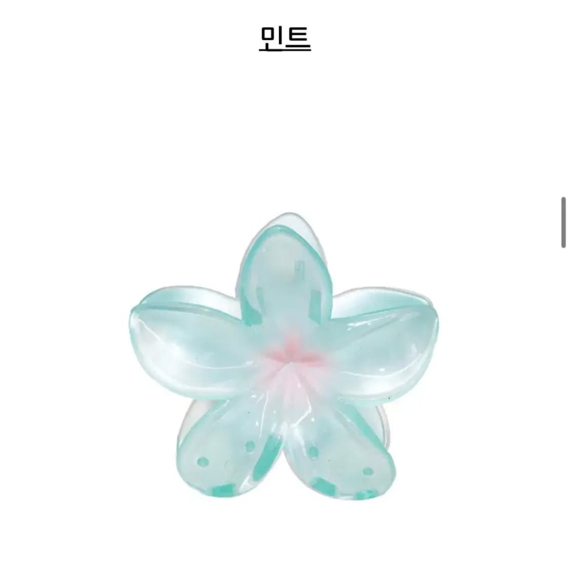 에미제이 Emi Jay 헤어 클립 집게핀 민트 상품이미지1