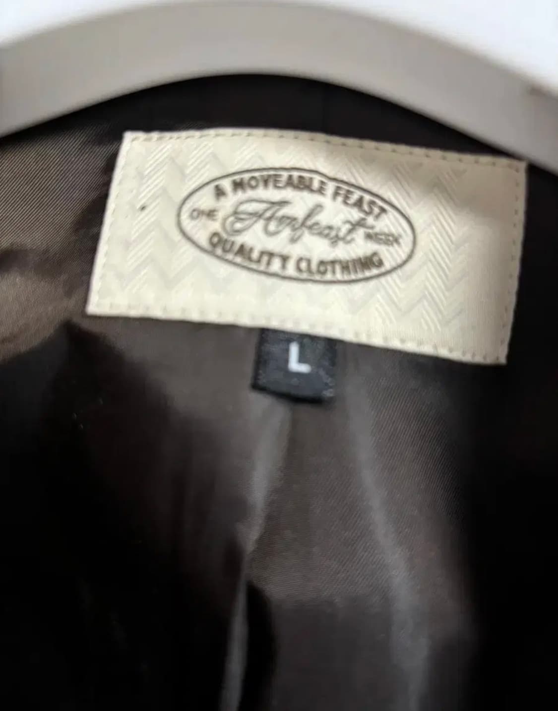 L) 암피스트 웨스턴 울 자켓 브라운 상품이미지4