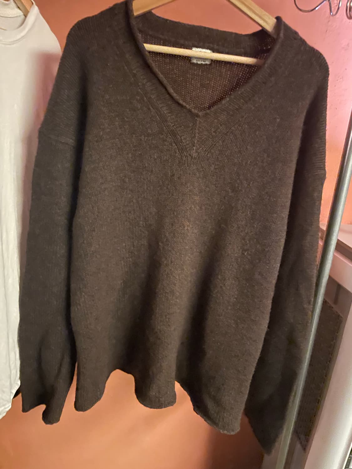 CP company 브이넥 니트 상품이미지1