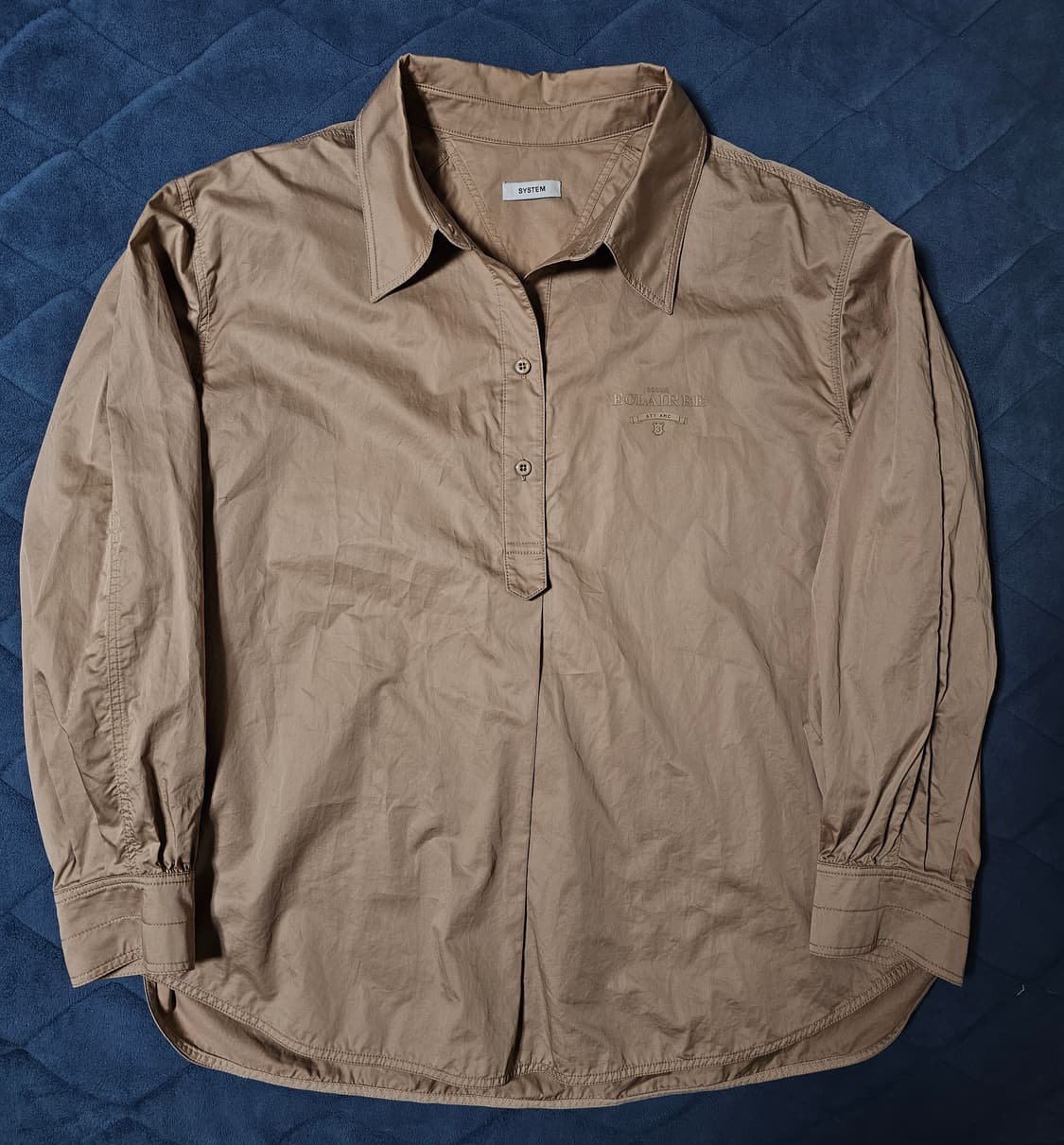 SYSTEM 여성 면 셔츠 상품이미지1