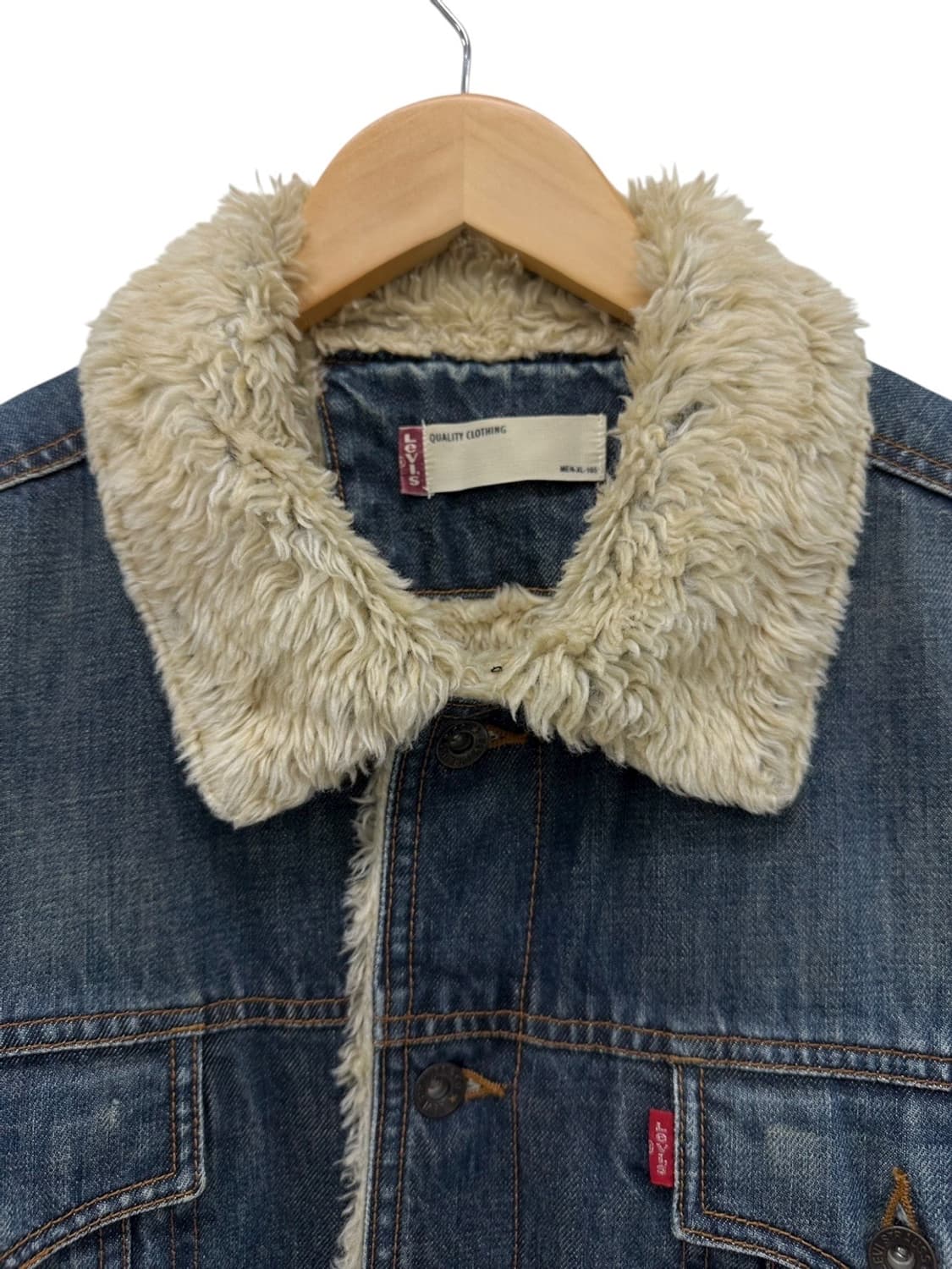 00s 리바이스 쉐르파 청자켓 (XL)  상품이미지3