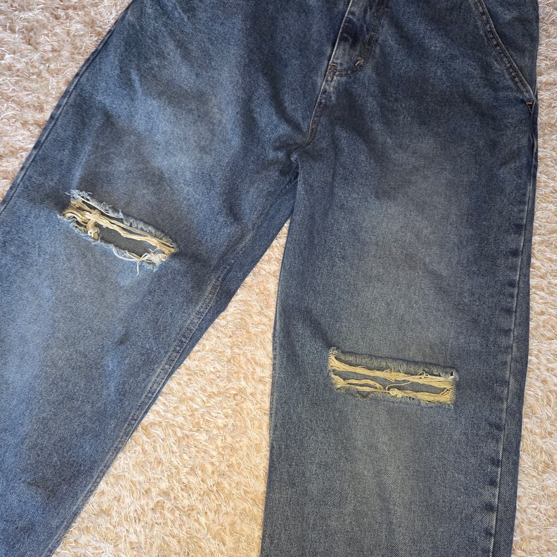 위캔더스 레이싱 데님 팬츠 상품이미지5