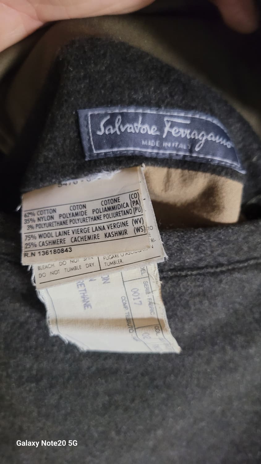 페레가모 리버시블 자켓 상품이미지6