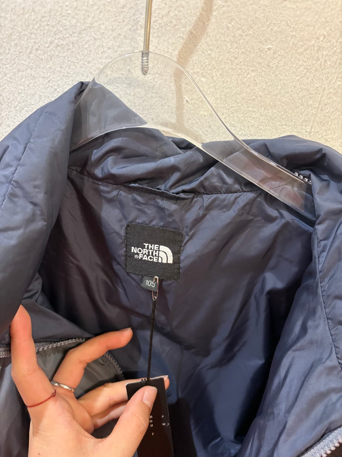 The north face gray navy padding 상품이미지5