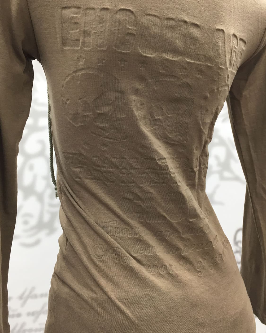 Archive Style Grunge Layered Hoodie 상품이미지7