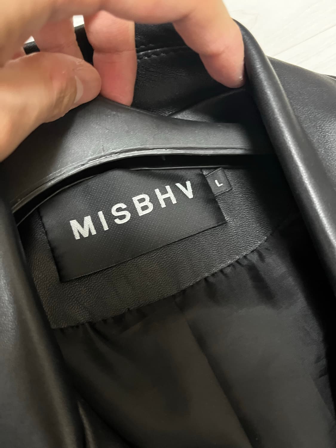 [판매] (L) MISBHV 가죽 자켓 상품이미지8