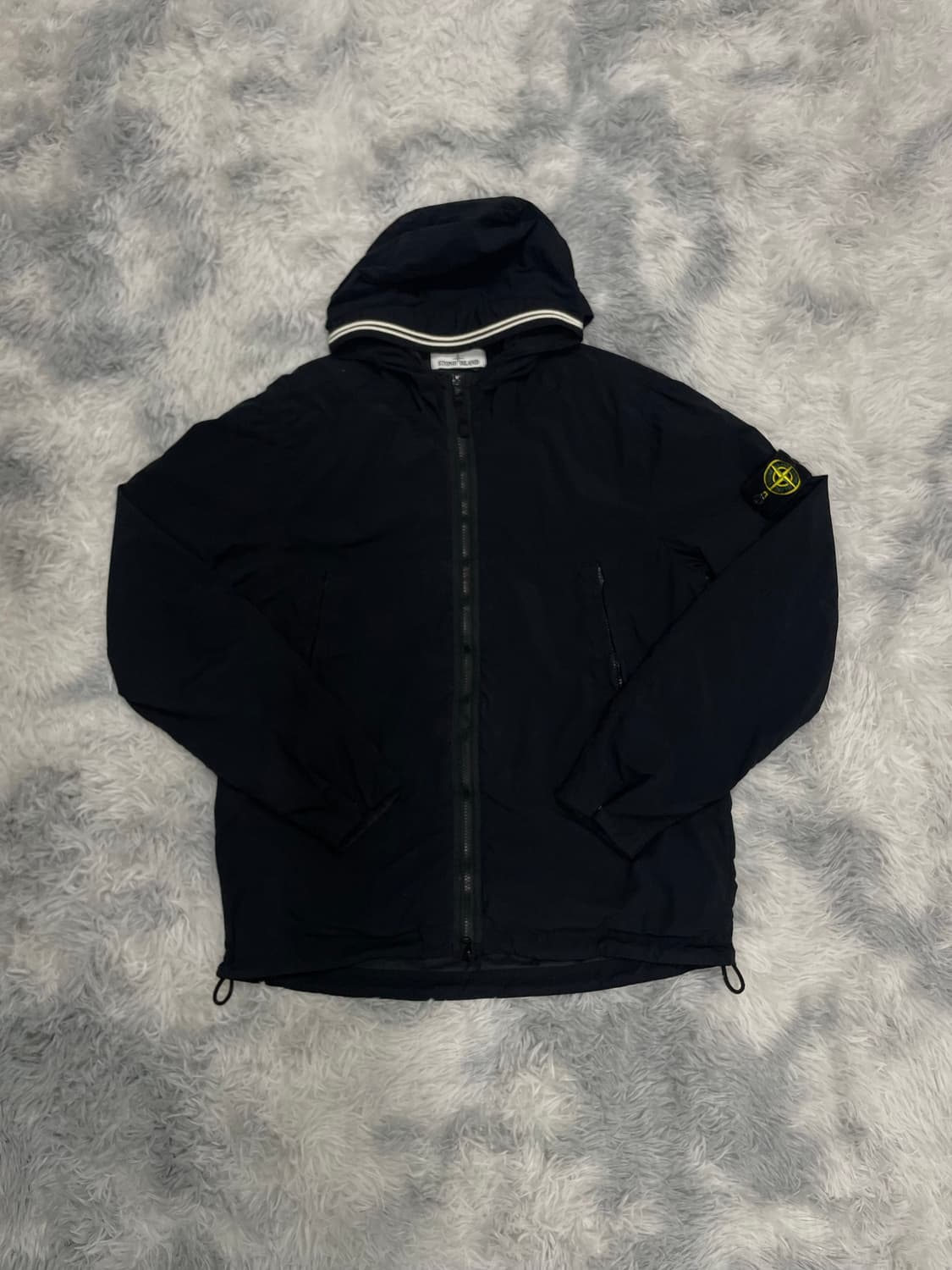 스톤아일랜드 스킨터치 나일론 후드 바람막이 자켓 [L] 상품이미지1