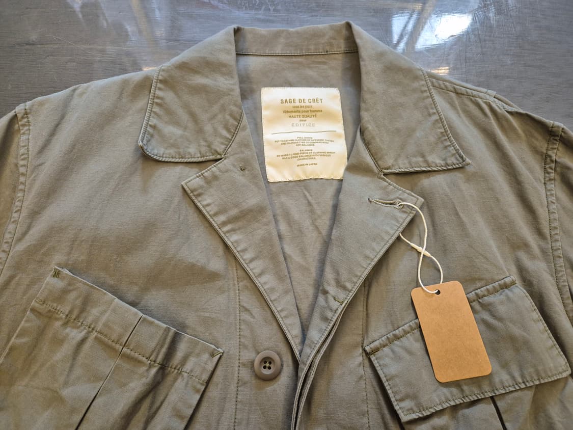 SAGE DE CRET 정글 퍼티그 자켓 상품이미지2