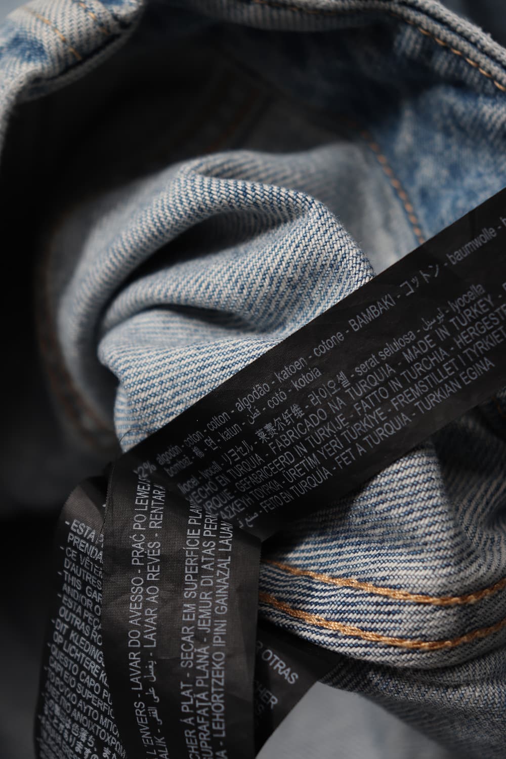 ZARA 데님 오버핏 트러커 재킷 size M 상품이미지8