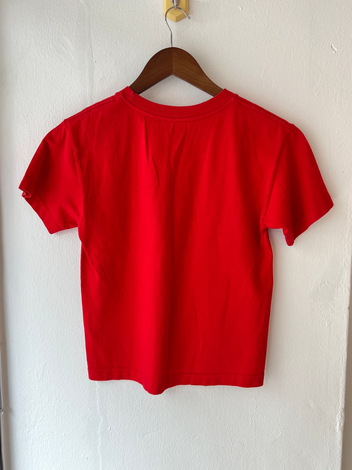 DC SHOES vintage crop T-SHIRT red 상품이미지4
